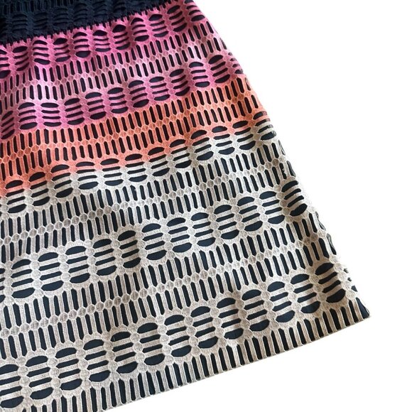 Ted Baker London Dahil Marina Mosaic Lace Tunic Dress Ombre Cocktail Size 4 - Picture 3 of 12